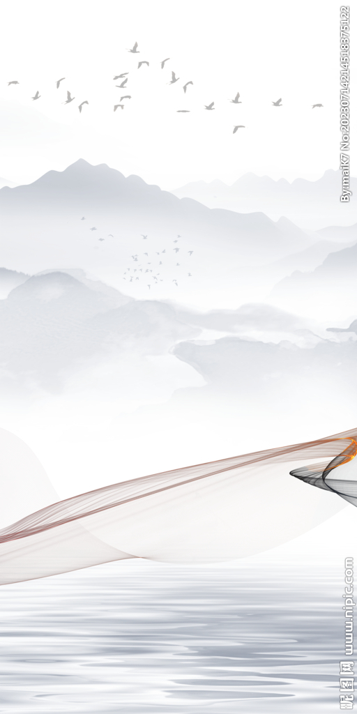 大气 简约玄关新画 Tif分层