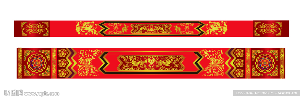 古典建筑花纹纹饰