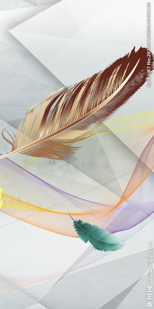 高端 欧式高清玄关 TIF分层