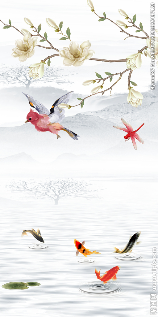 大气 高清图玄关画 Tif分层