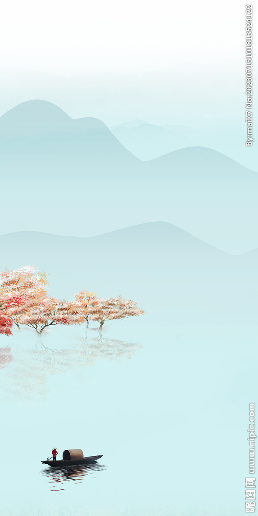 高清 中式玄关新画 Tif分层