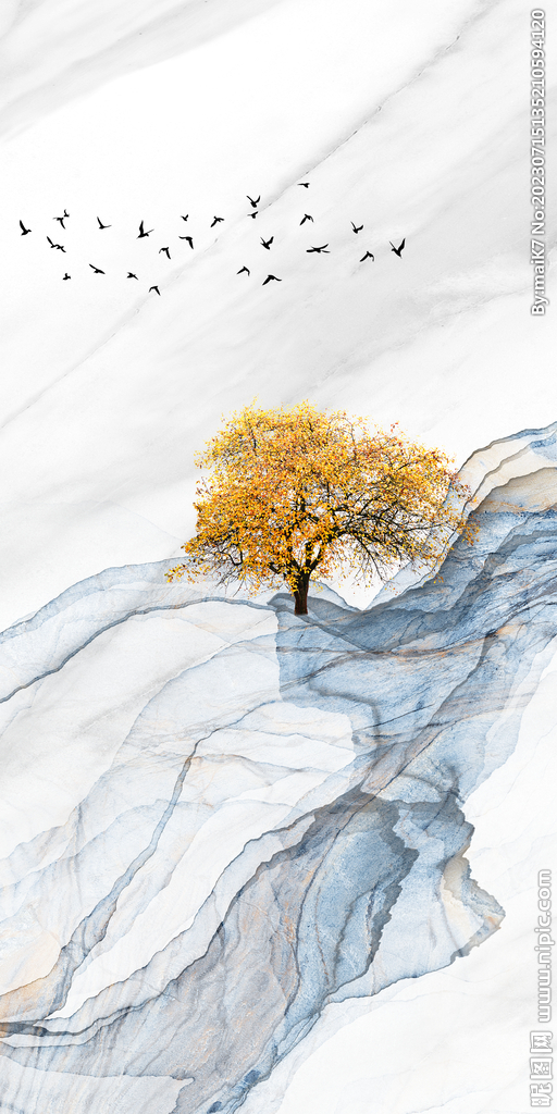 大气 中式玄关新画 Tif分层