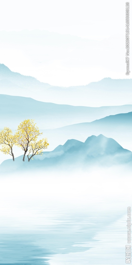 最新 高雅新玄关画 Tif分层