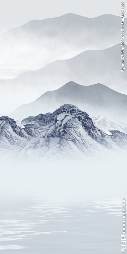 清晰 新高档玄关画 Tif分层