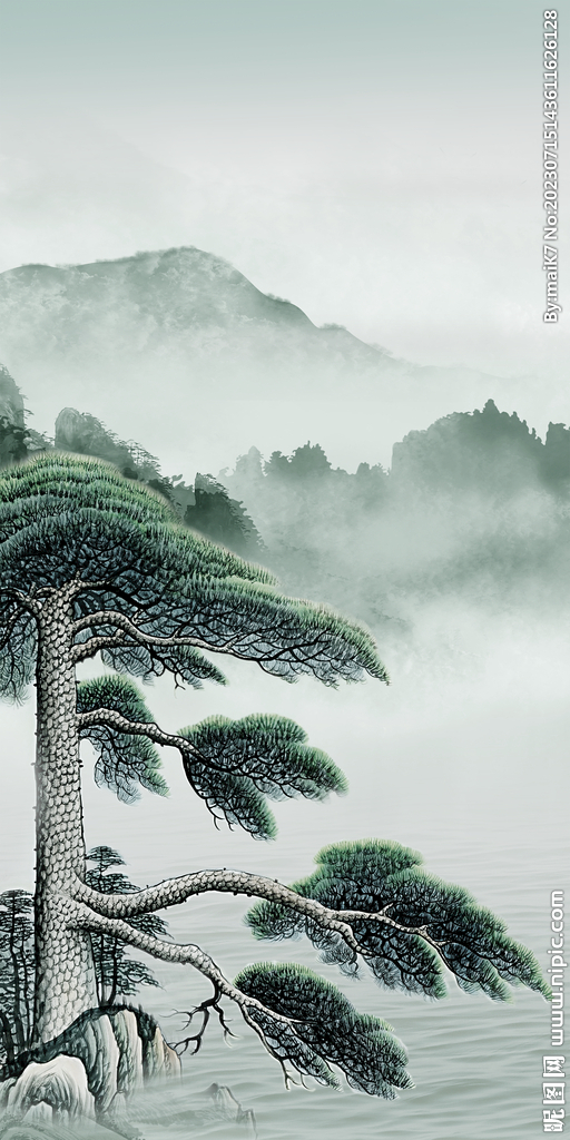 新款 新高档玄关画 Tif分层