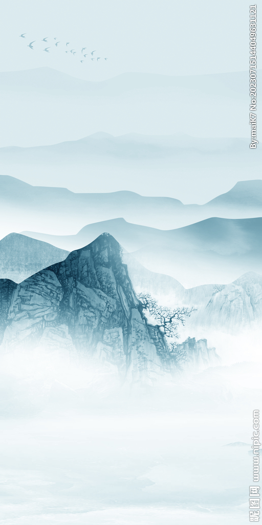 简约 新高档玄关画 Tif分层