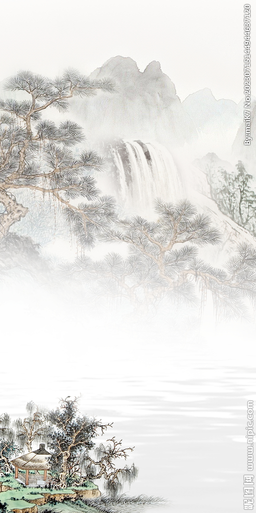 现代 极简高清玄关 tif分层