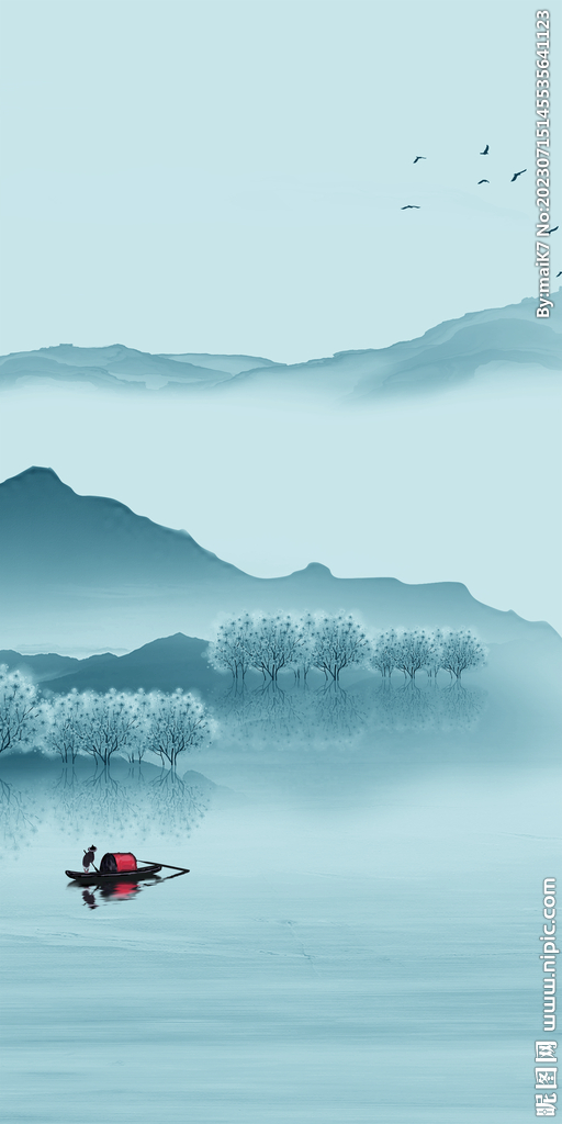 意境 最新高清玄关 tif分层