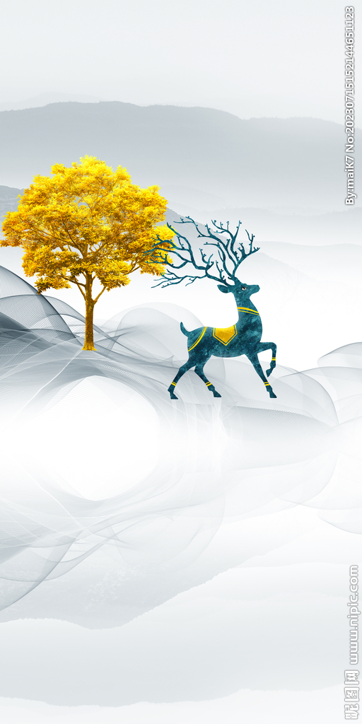 新款 高雅高档玄关 tif分层