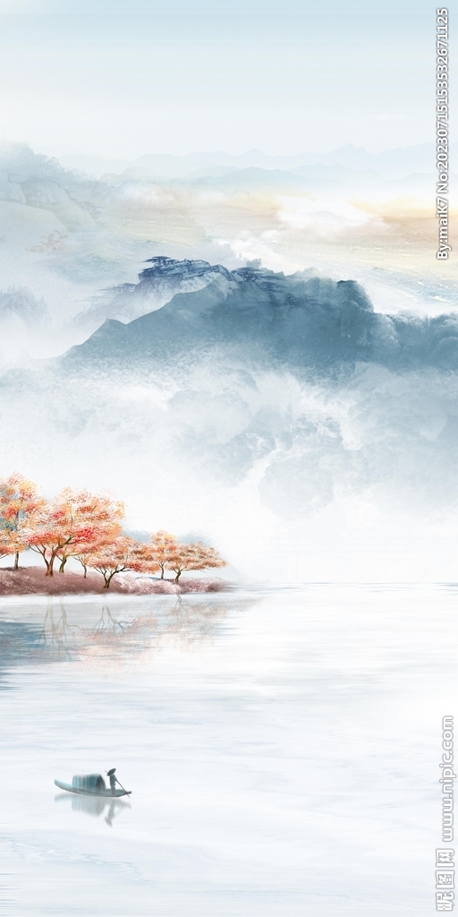 大气 简意高档玄关 tif分层