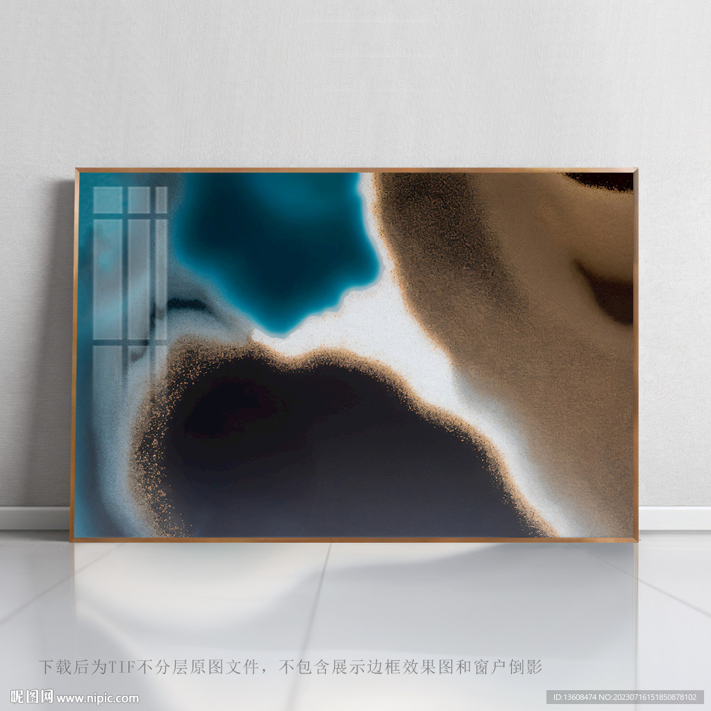 酒店艺术抽象画