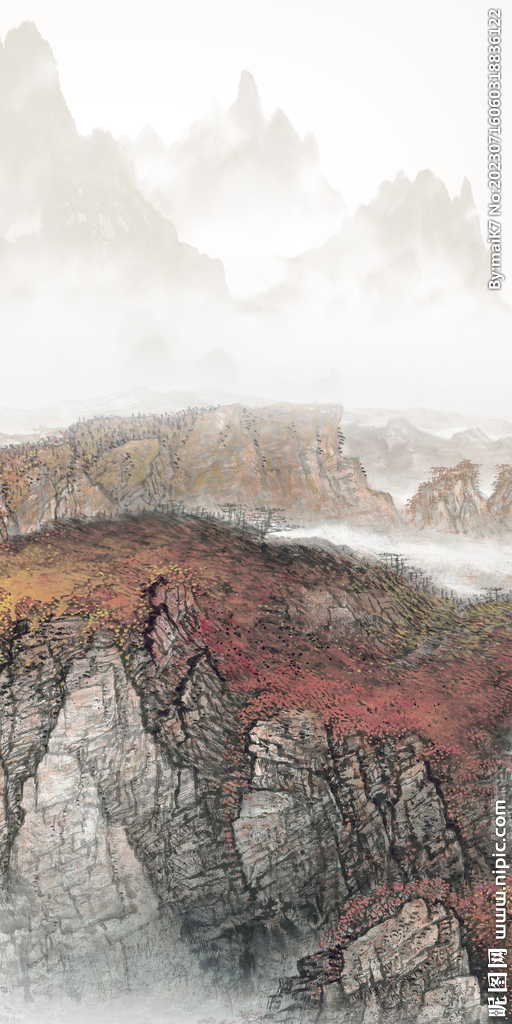 古风 简约高档玄关 Tif分层