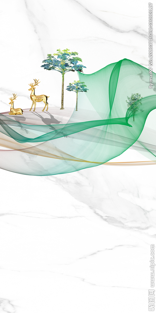 爆款 高清高档玄关 Tif分层