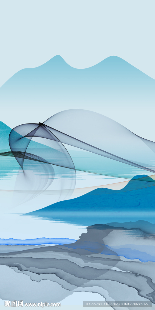 爆款 最新高档玄关 Tif分层