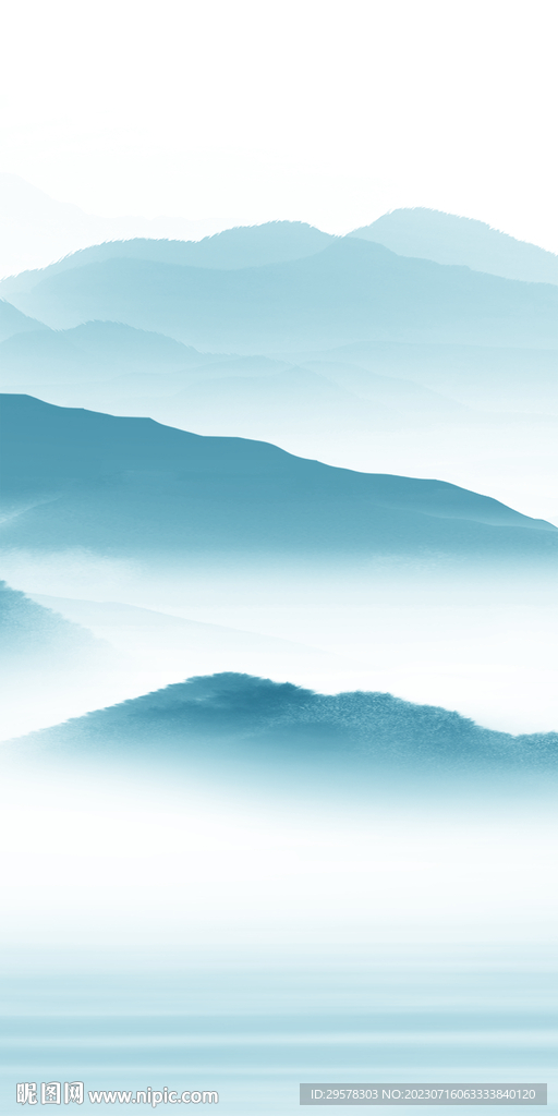 蓝色 最新高档玄关 Tif分层