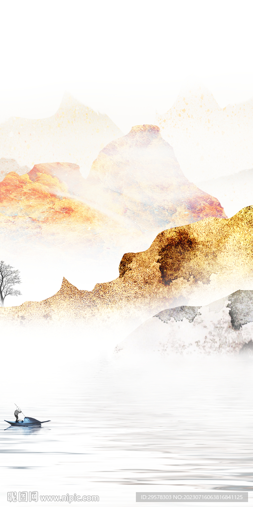 极简 豪华高清玄关 Tif分层