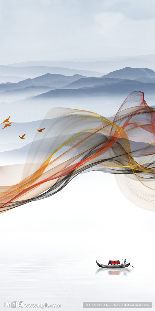 简约 豪华高清玄关 Tif分层