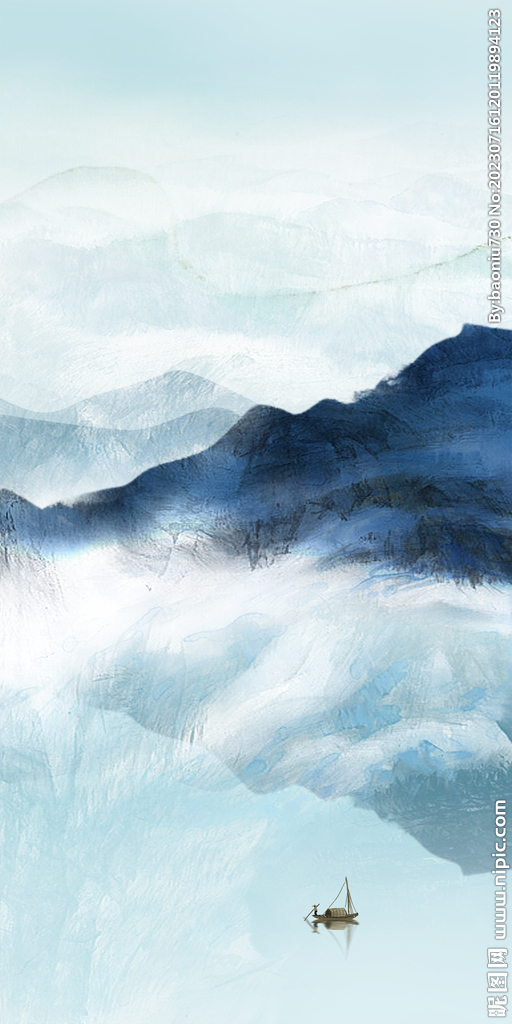 高端 大气新玄关画 tiF分层