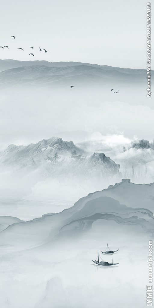 高档 高清新玄关画 tiF分层