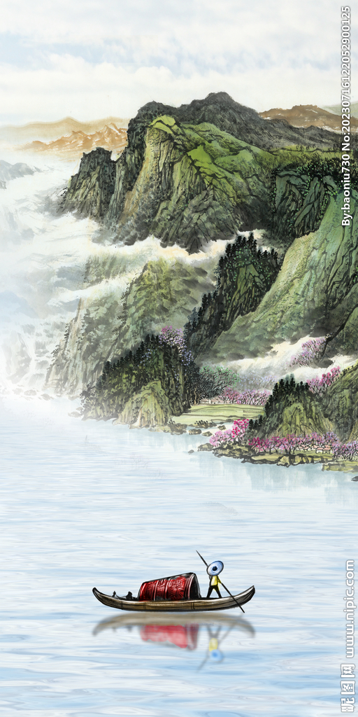 大气 高清新玄关画 tiF分层