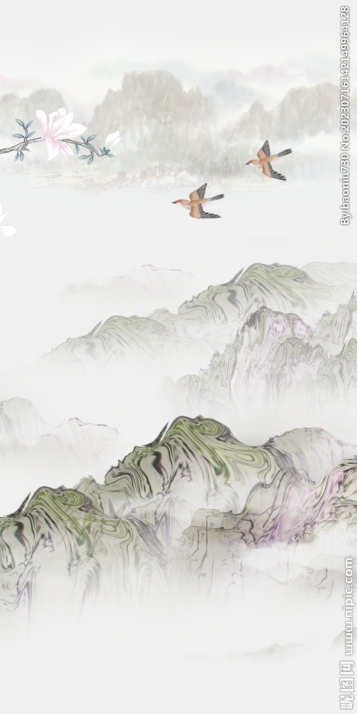 大气 别墅高端玄关 Tif分层