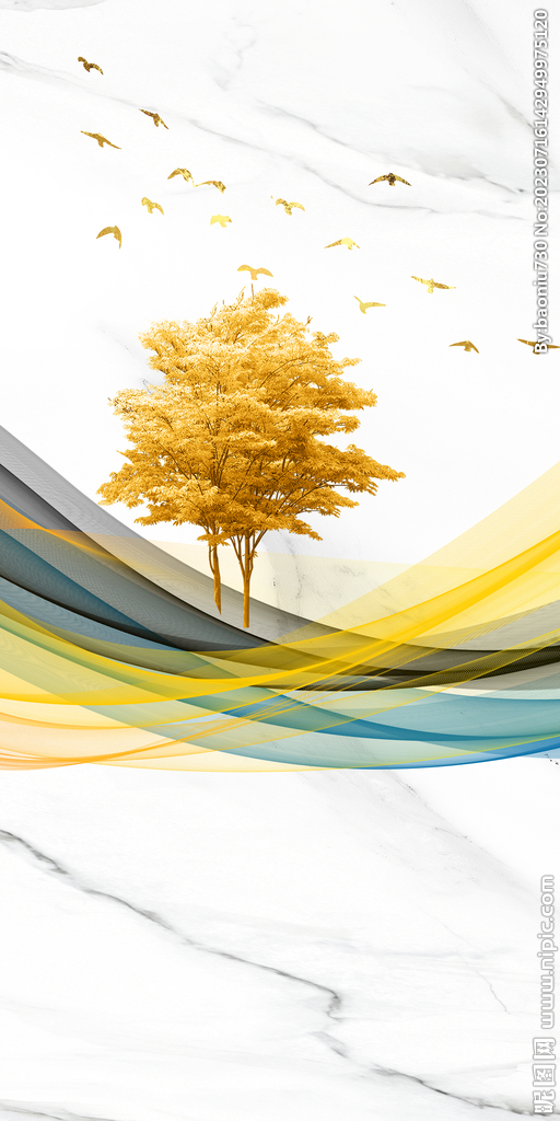 人气 爆款高端玄关 Tif分层