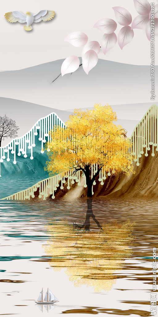 意境 高端高雅玄关 Tif分层