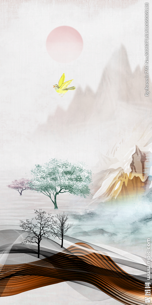 新款 高端高雅玄关 Tif分层