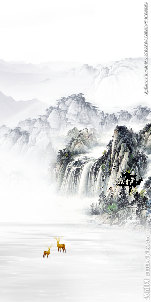 现代 高端高雅玄关 Tif分层