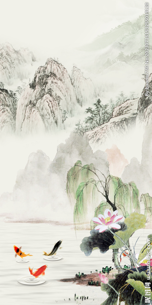 高端 清晰新玄关画 TiF分层