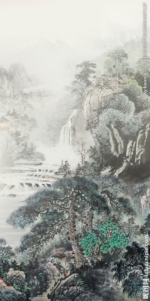 人气 清晰新玄关画 TiF分层