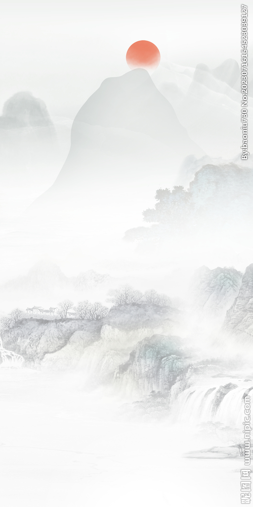 别墅 高档新玄关画 TiF分层