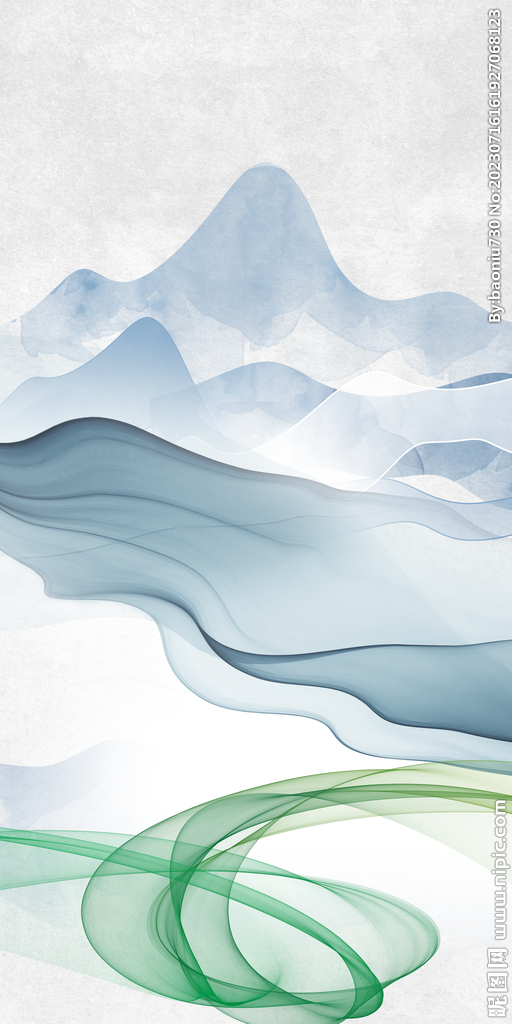 爆款 现代极简玄关 Tif分层