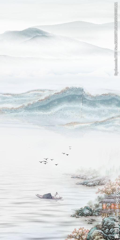 最新 现代极简玄关 Tif分层