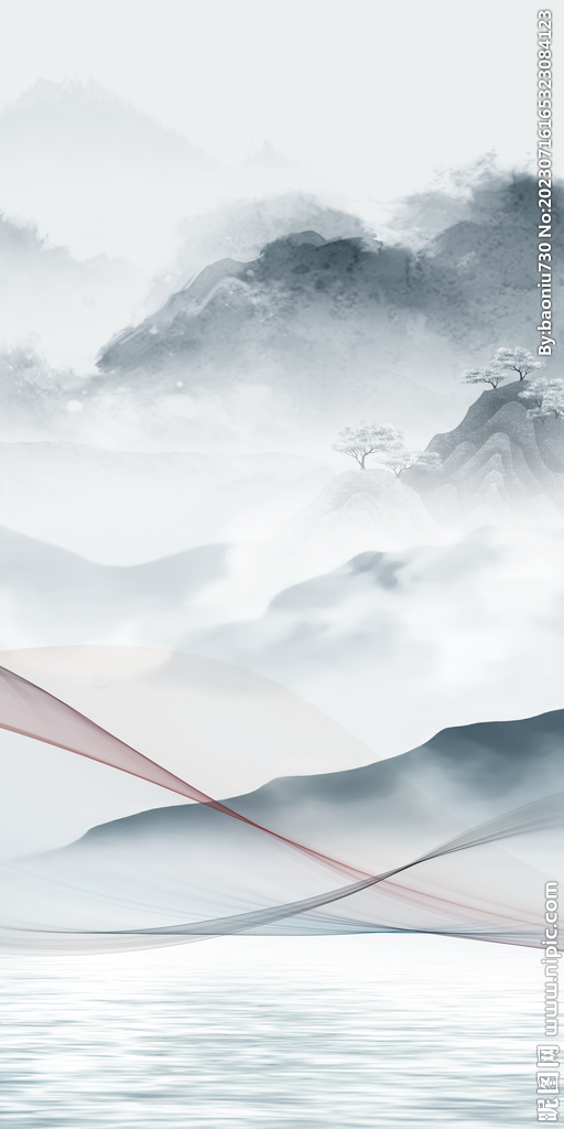 别墅 高端极简玄关 Tif分层