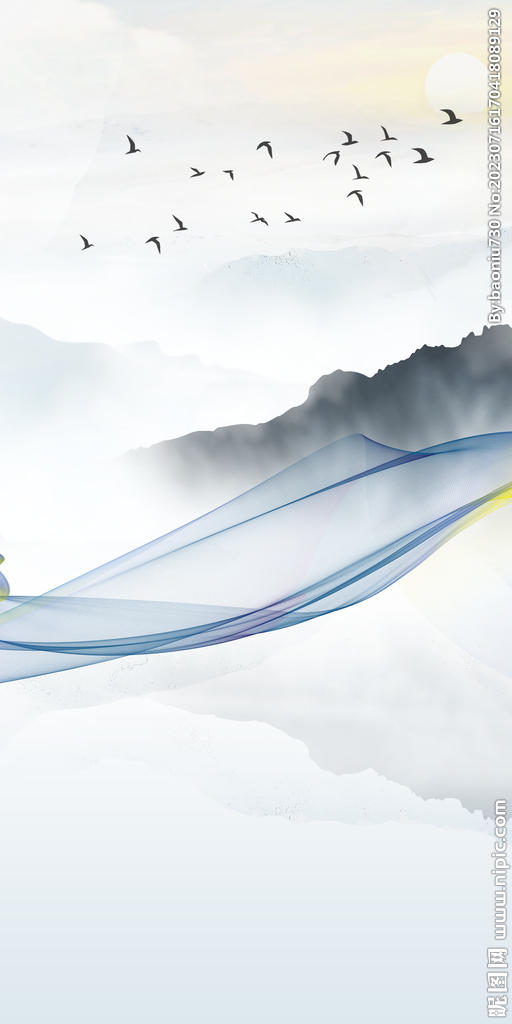 现代 高端极简玄关 Tif分层