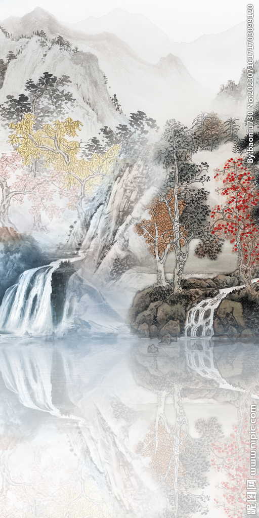 大气 人气极简玄关 Tif分层