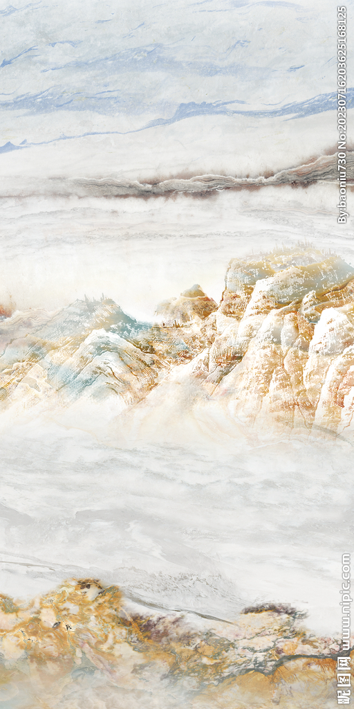 高端 大气清晰玄关 TIf分层