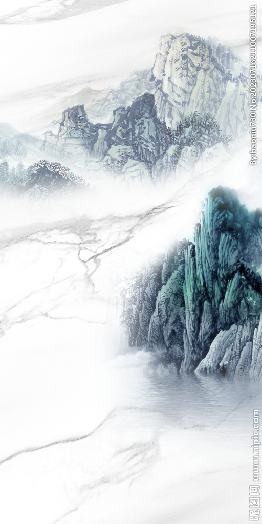 新款 中式高端玄关 Tif分层