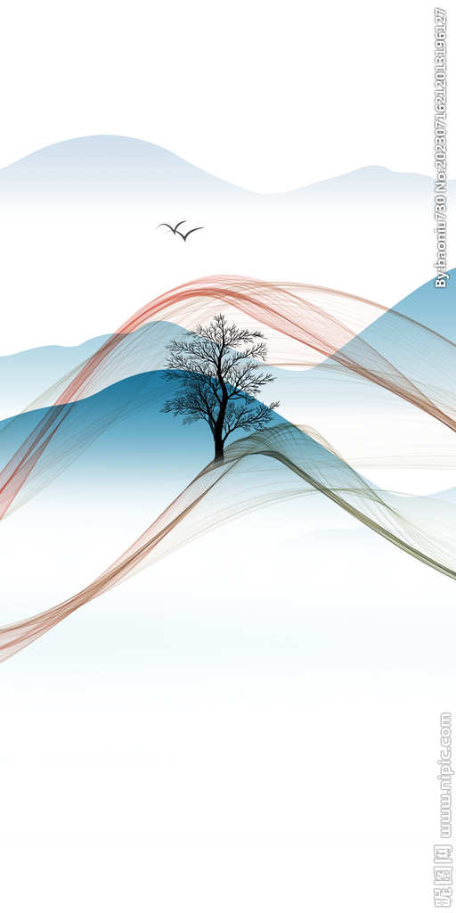 人气 中式高端玄关 Tif分层