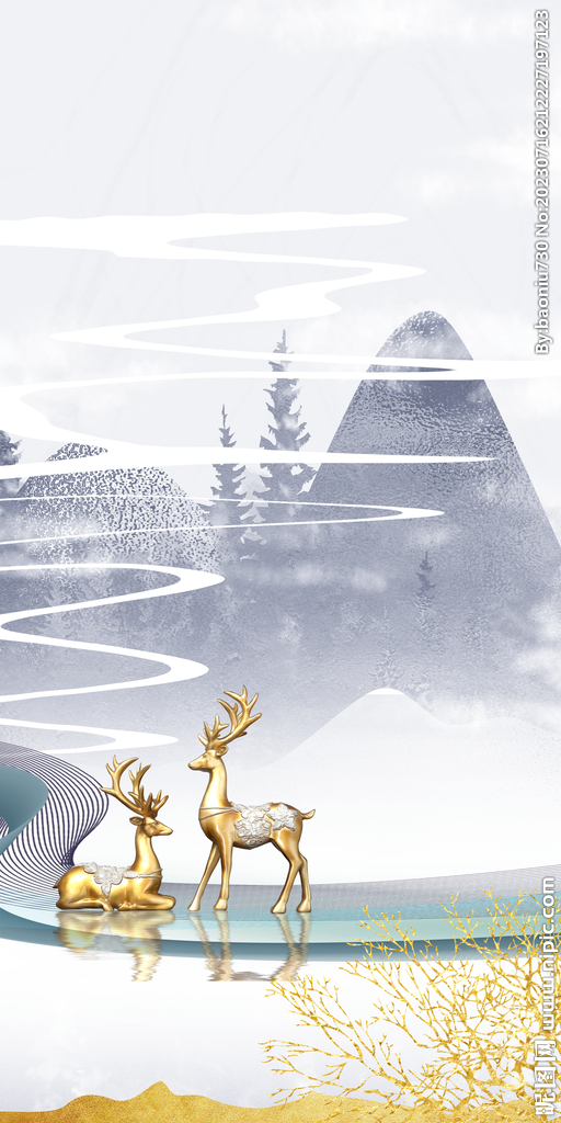 人气 中式高端玄关 Tif分层