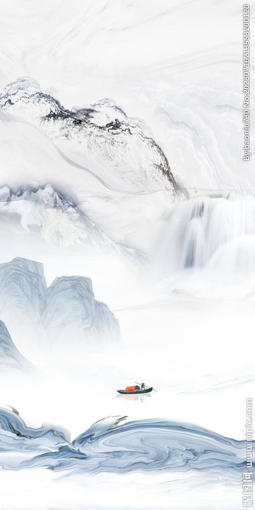 高档 现代高端玄关 Tif分层