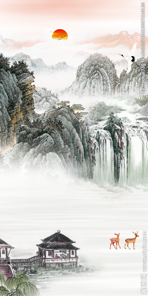 大气 新品人气玄关 Tif分层