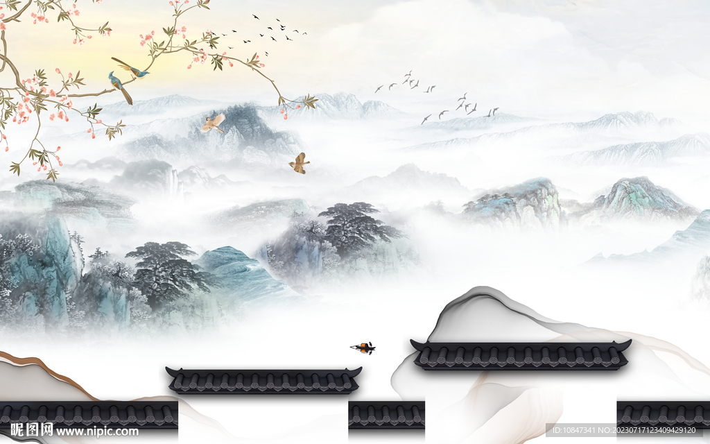 大气 高端人气山水 TiF分层