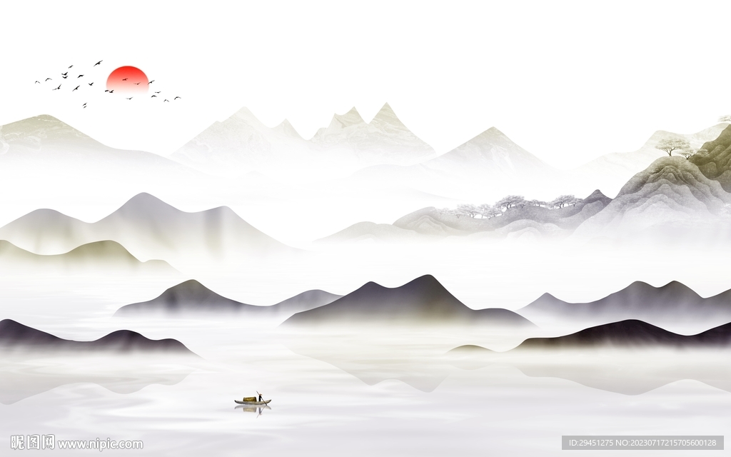 最新高清山水 Tif分层