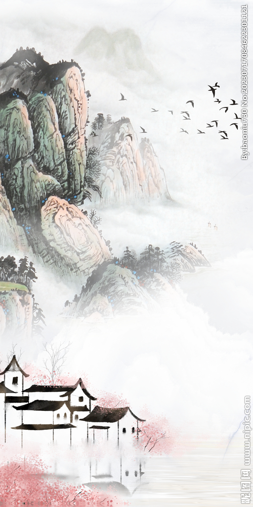 高清 爆款现代玄关 TiF分层