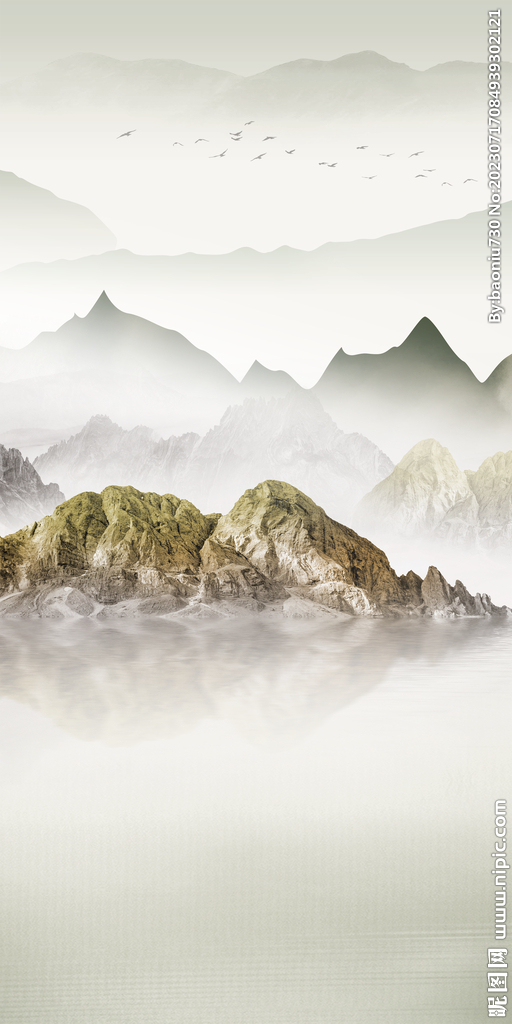 别墅 高档现代玄关 TiF分层