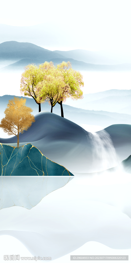 高雅 高档高端玄关 Tif分层