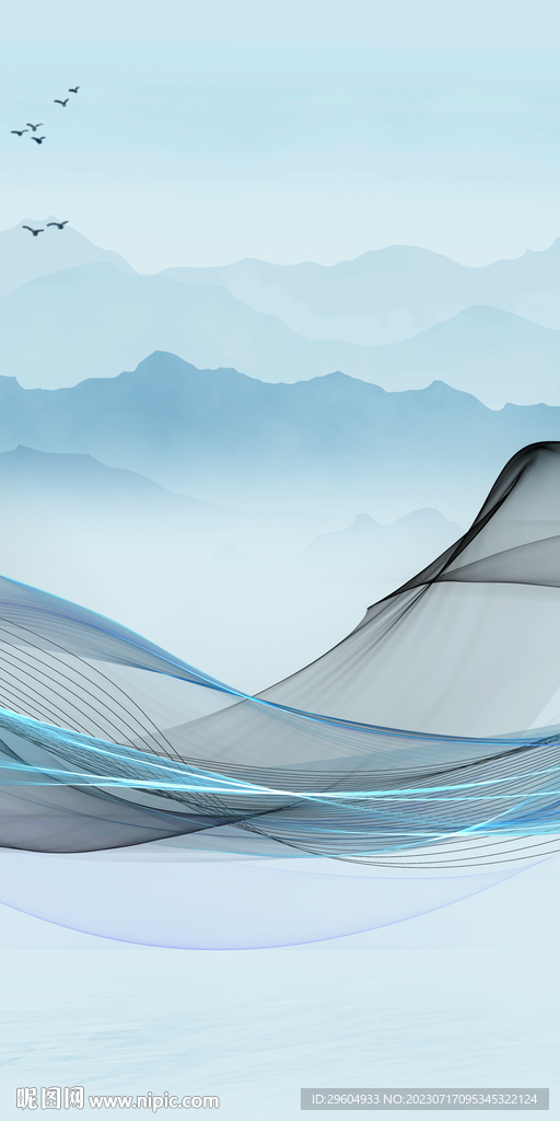 现代 高档高端玄关 Tif分层