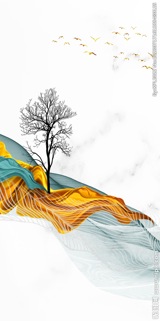 简约 高端高档玄关 Tif分层